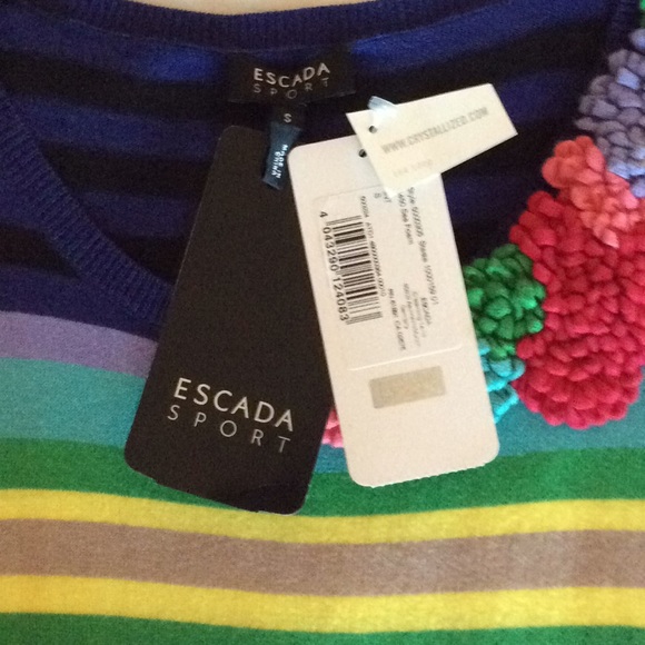 ESCADA Multicolored  Sleeveless Mini 👗  Dress. - Picture 6 of 7